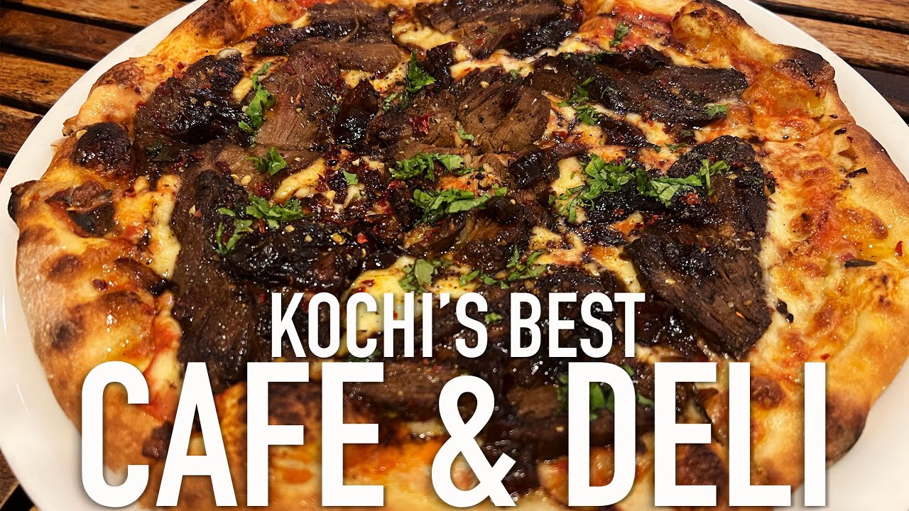 🌟🌟Pandhal Cafè & Deli, Kochi - Babka Toast, Beef & Caramelised Onion Pizza & Korean Pork Rice Bowl