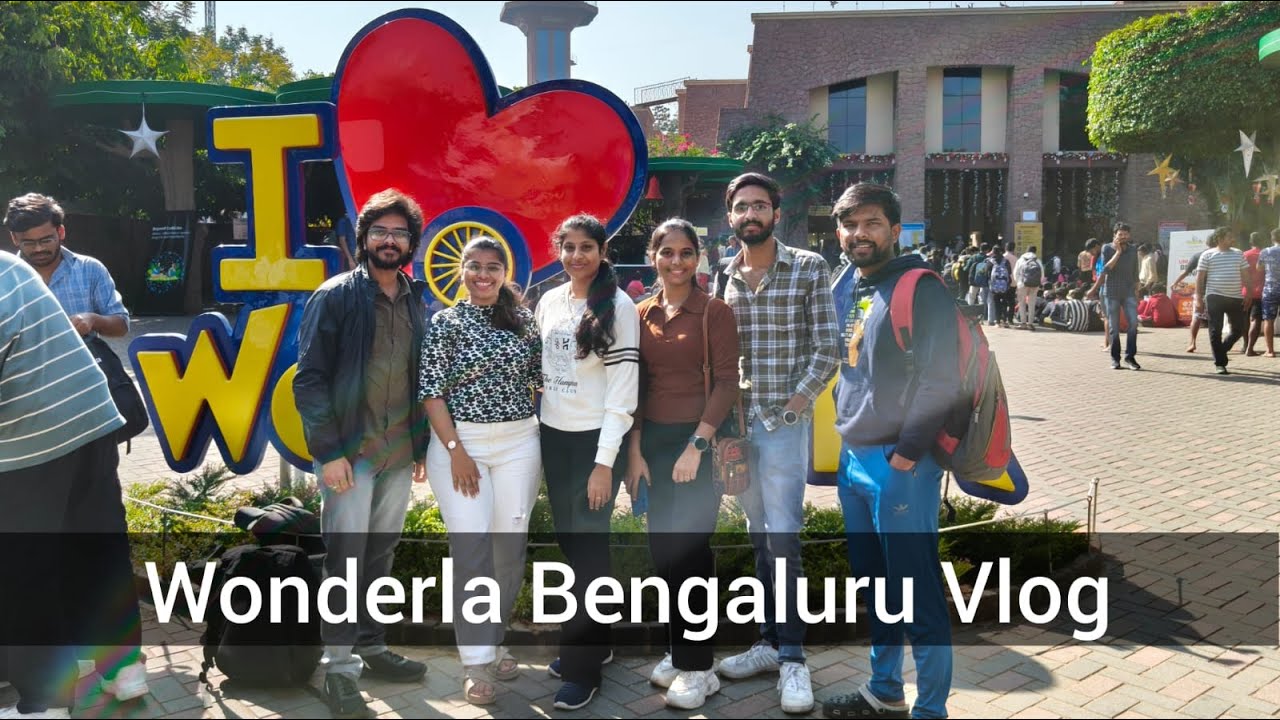 Wonderla Amusement Park, Bengaluru Vlog | Unlimited Fun & Enjoyment