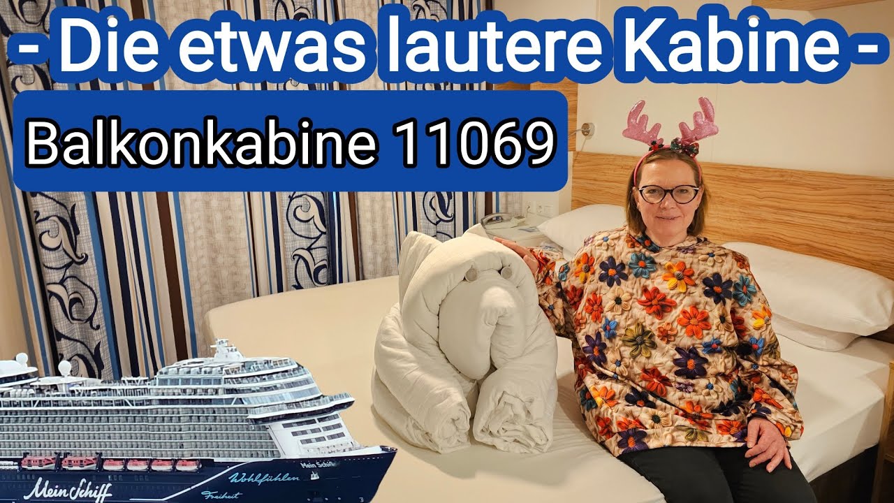 Mein Schiff 3 - Balkonkabine 11069 - Kabinenrundgang 