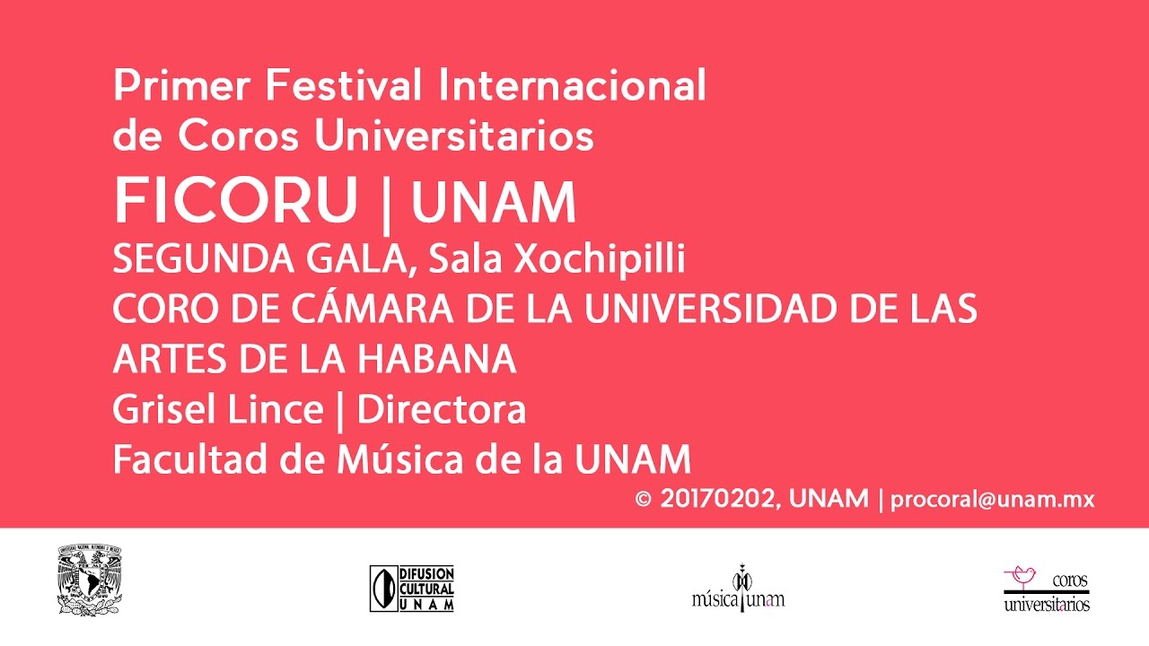 SEGUNDA GALA | FICORU UNAM | La Habana
