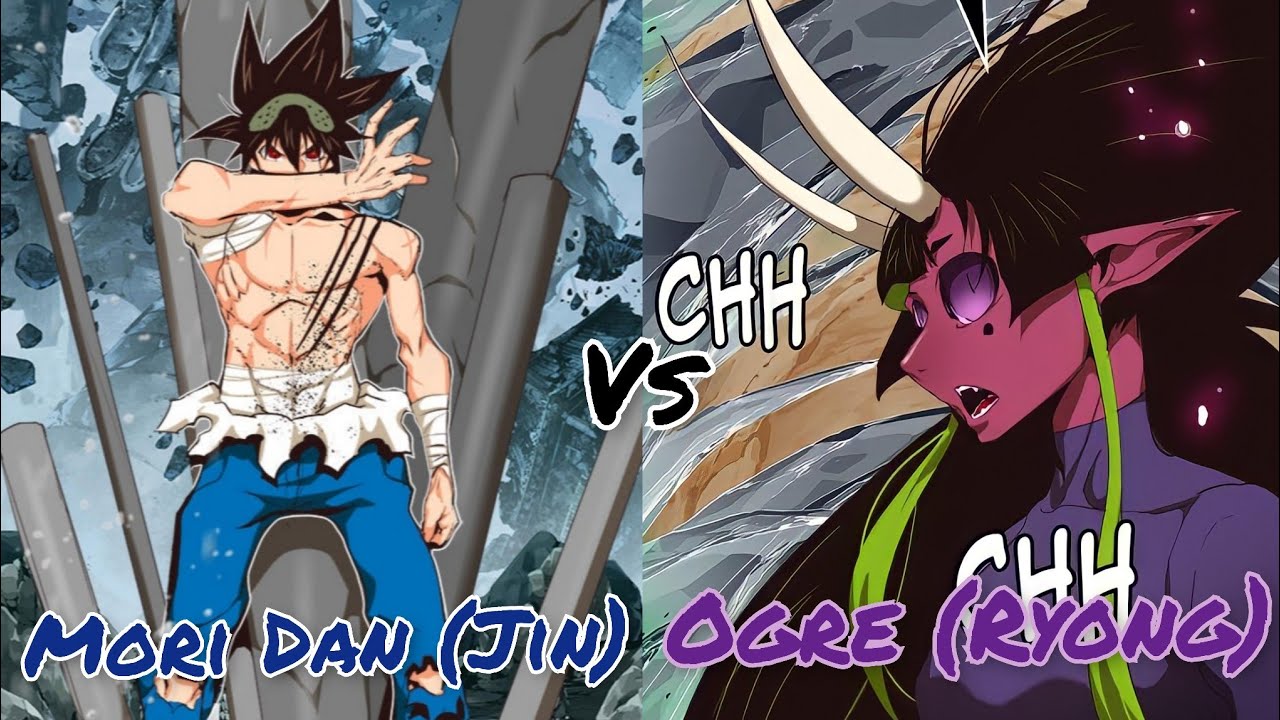 El emperador, La jefa y El mono -  Mori Dan(Jin) vs Ogre (Ryong)