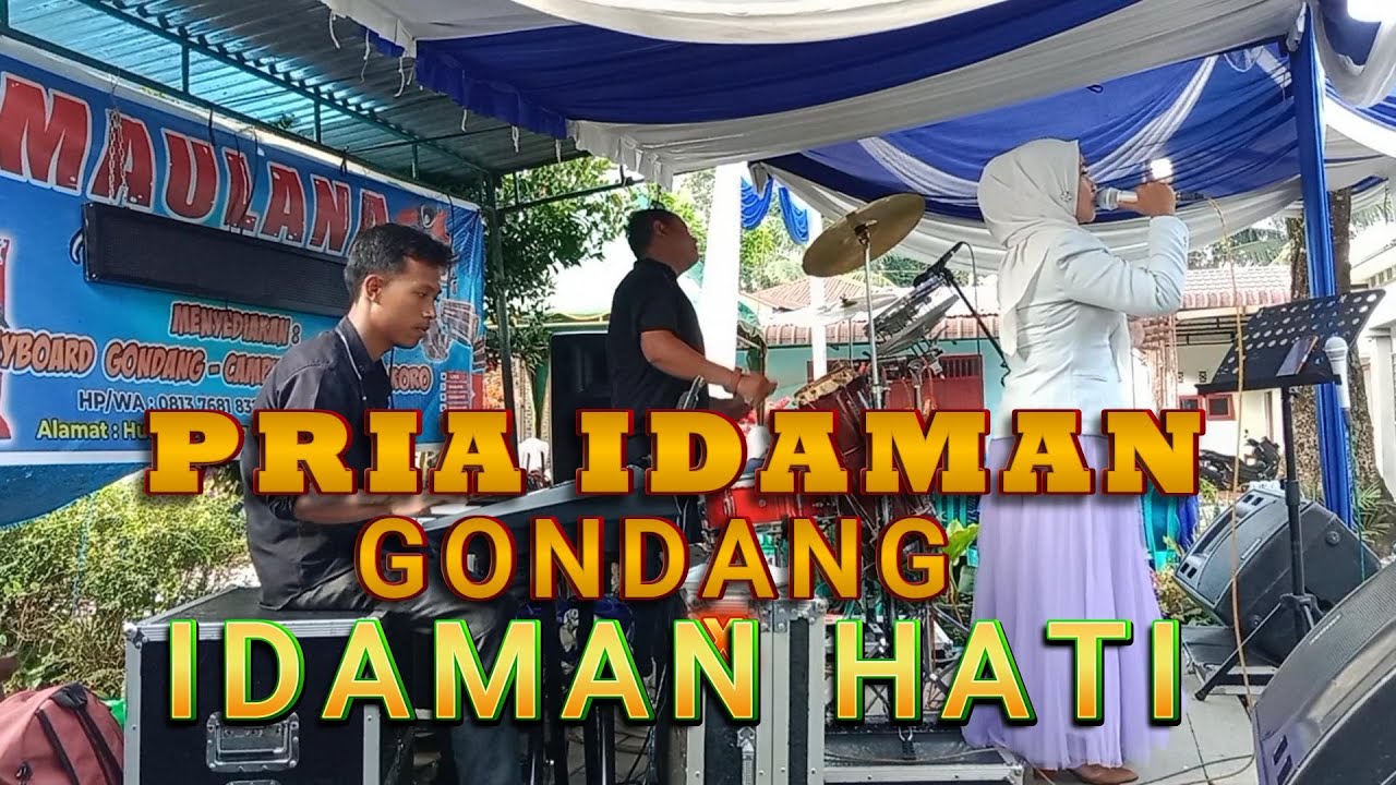 NINING || DANGDUT GONDANG PRIA IDAMAN - IDAMAN HATI || BY MAULANA MUSIC GONDANG HP/WA 081376818326