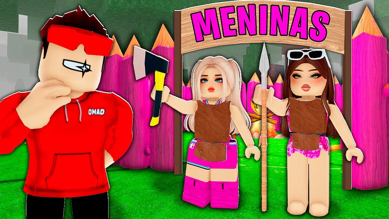EU INVADI a BASE SÓ DE MENINAS NO 99 NOITES NA FLORESTA!