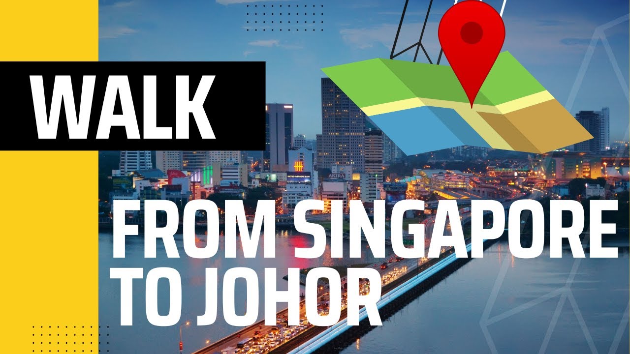 How to walk from woodlands CIQ to Johor Bharu CIQ