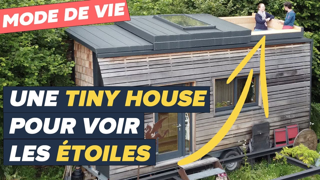 Après avoir dormi 6 mois en hamac, elle s'installe en tiny house