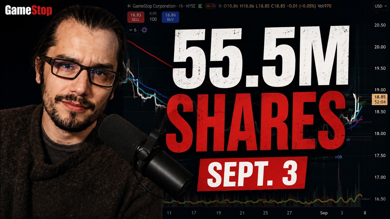 $GME: 55.5M New Shares Expected Sept. 3 &mdash; My Plan Before Earnings