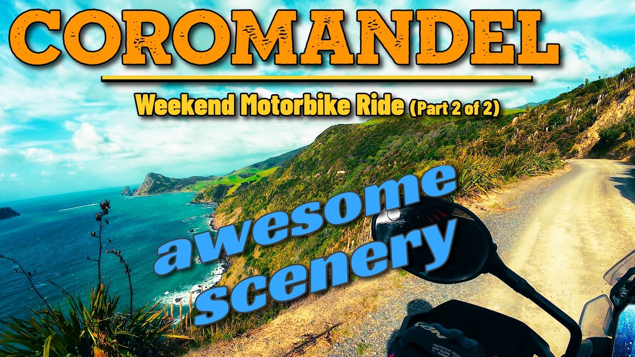 Coromandel weekend adventure bike ride - Part 2 of 2