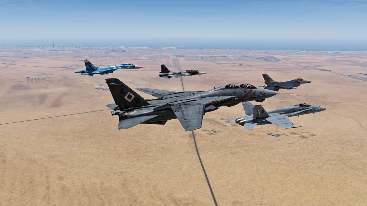 Les meilleurs avions de chasse en supériorité aérienne pour le PvP  DCS WORLD
