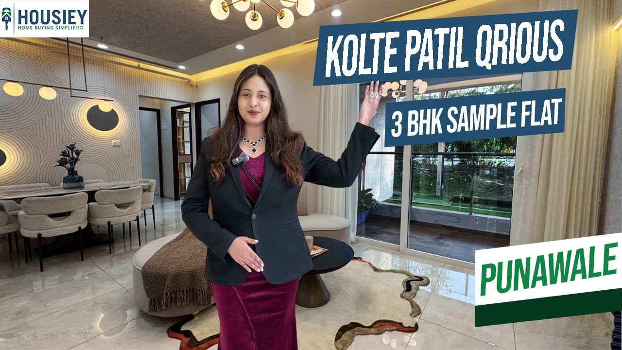 Qrious Kolte Patil | Luxurious 3BHK Sample Flat In Life Republic Punawale | Location & Review 2025