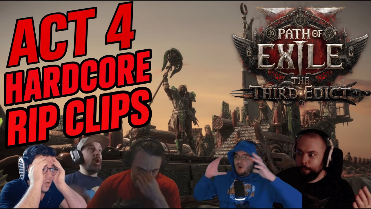 ALL Act 4 BOSS Hardcore RIPs 🩸 The Third Edict