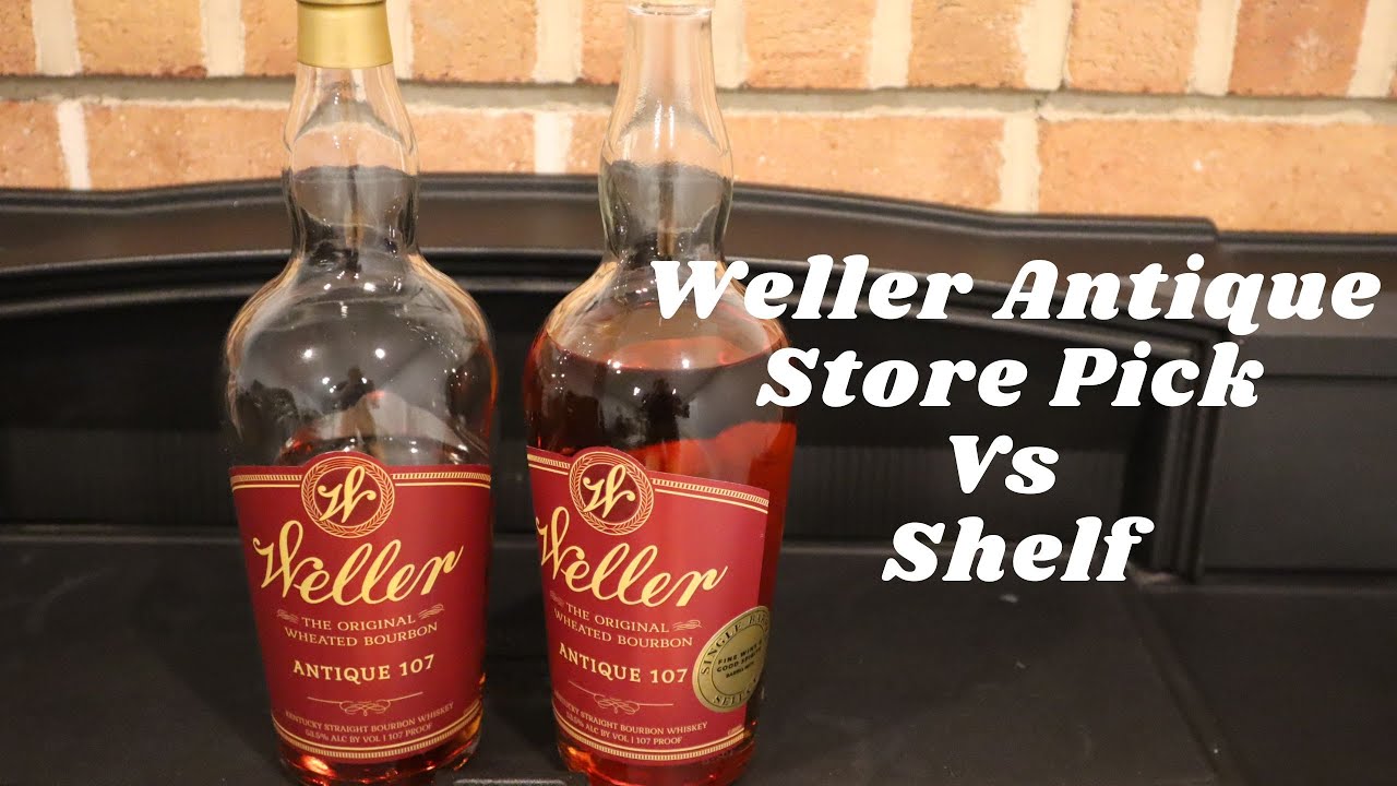 Weller Antique 107: выбор магазина против обычной версии
