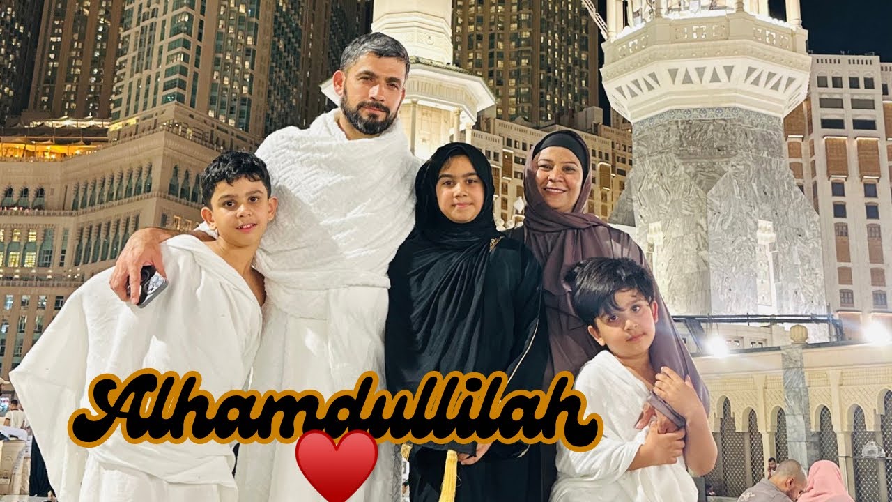 Family Umrah Vlog | Our First Spiritual Journey || Pakistani in Germany 🇩🇪