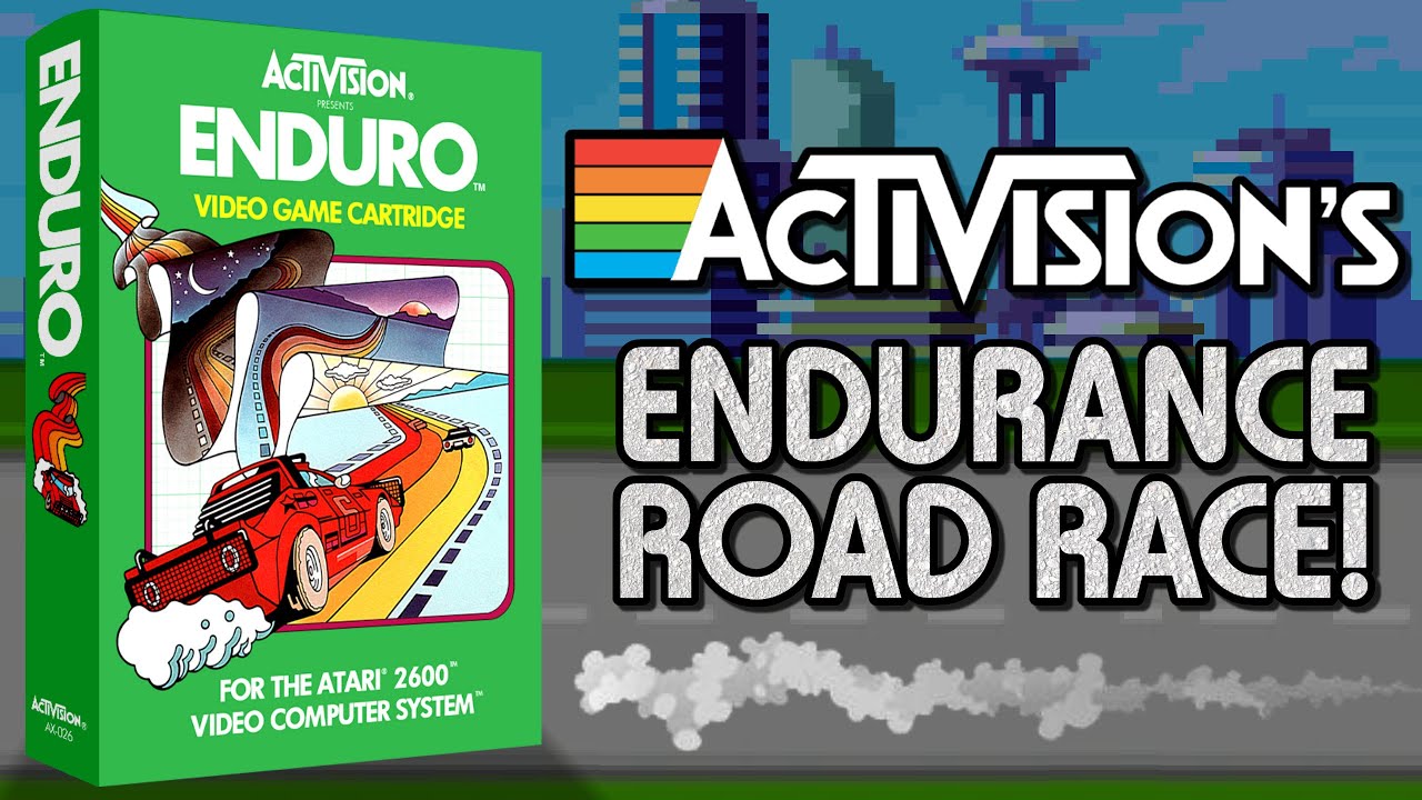 Atari 2600 Enduro: Activision's Great American Cross-Country Road Race 🏎️🏁
