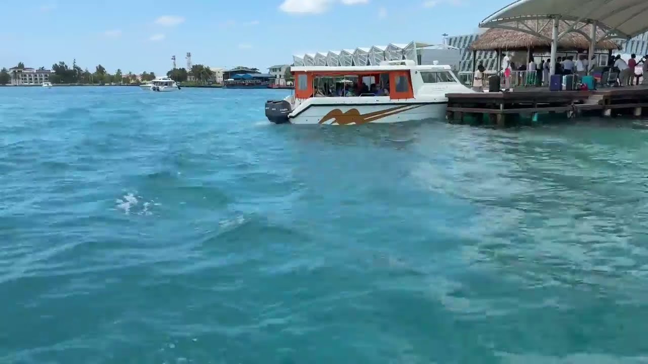 Speedboat Rush: From Sheraton Maldives to Malé Airport (Hulhulé Island) | FULL Transfer