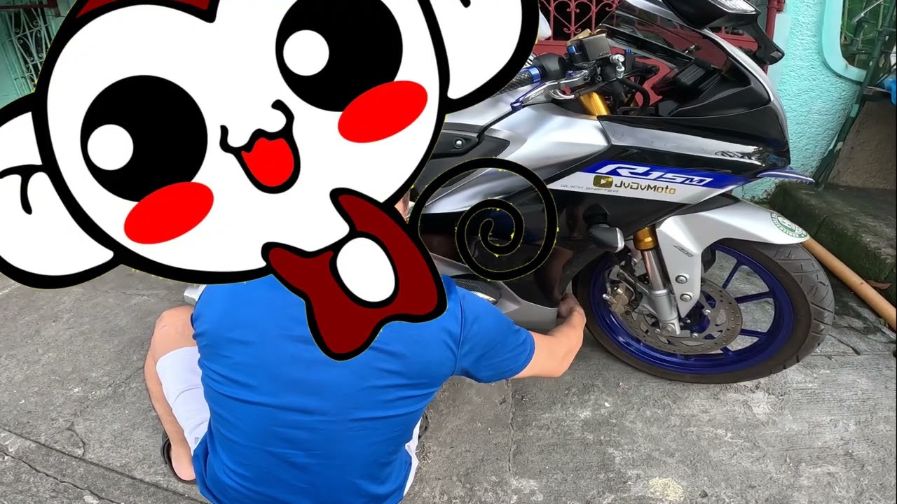 How to install a full system Akrapovic M1 on Yamaha R15M