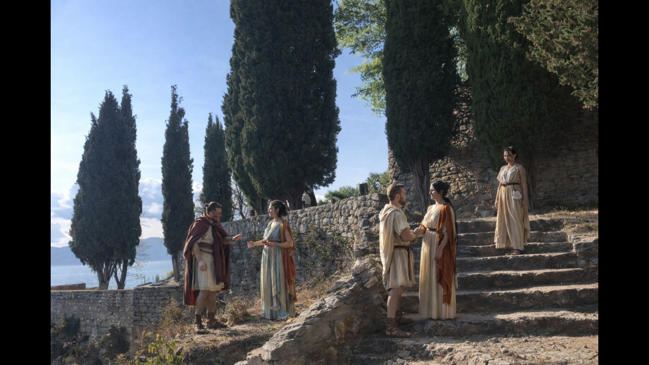 Ohrid - the cradle of the Cyrillic Alphabet.