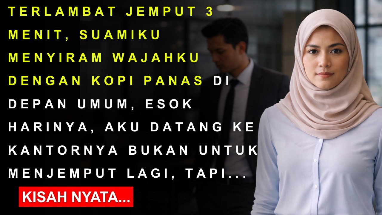 Terlambat 3 Menit, Suamiku Siram Wajahku dengan Kopi Panas — Besoknya Dia Syok!