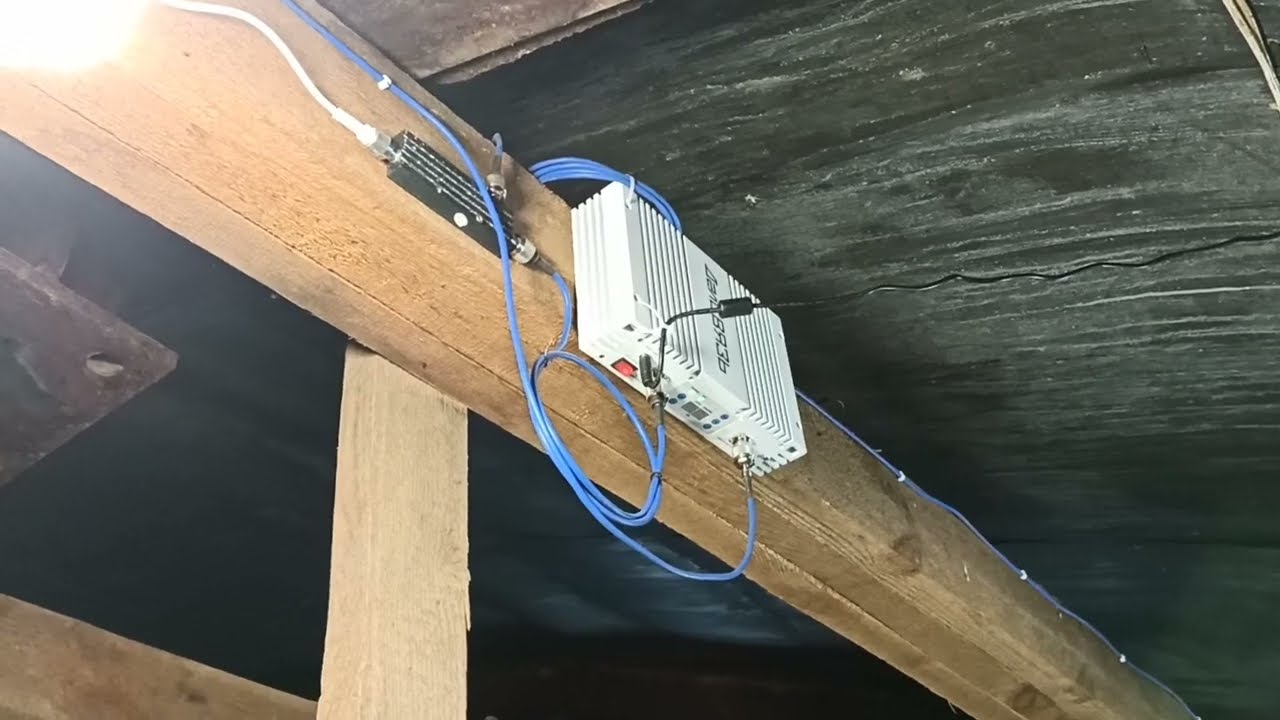 Одновременное усиление GSM 900 МГц и 4G 900 band8 одним репитером//Классика монтажа репитера_КоПСС