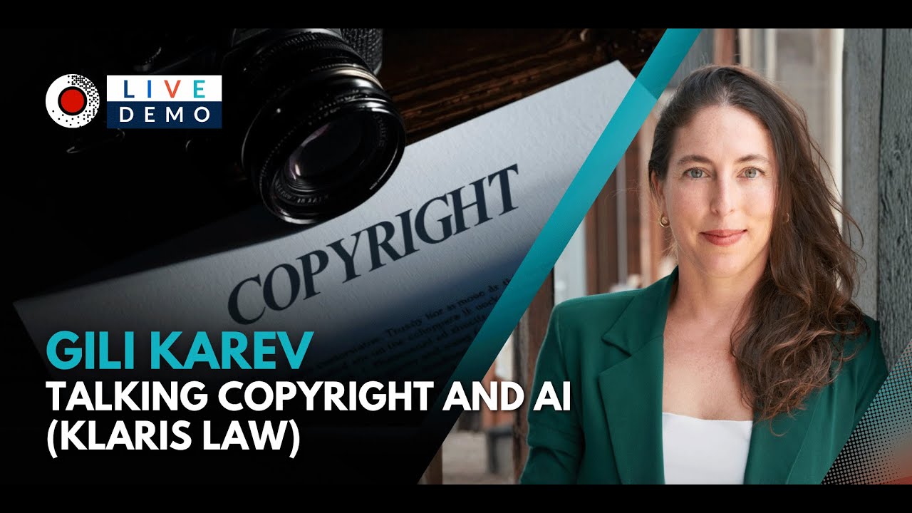 Copyright and AI for Photographers with Gili Karev (Klaris Law) | Adorama Event Space