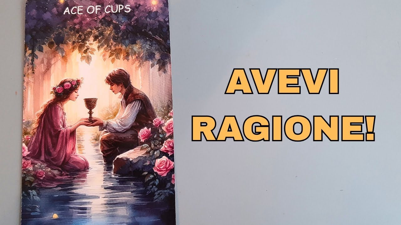 Avevi Ragione Tu! ❤️Ma Non Sai Tutto