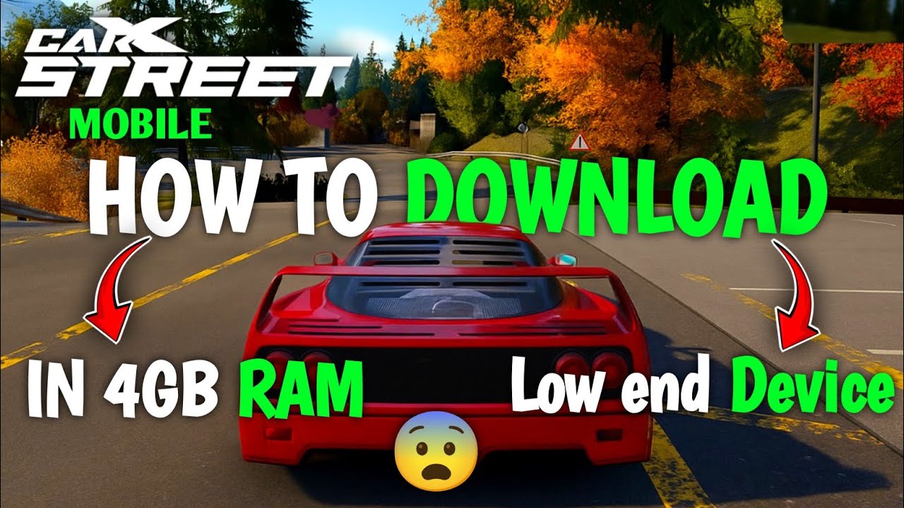 How To Download 🤯 CarX Street In 4GB Ram | CarX Street 4GB Ram & low end device Testing !