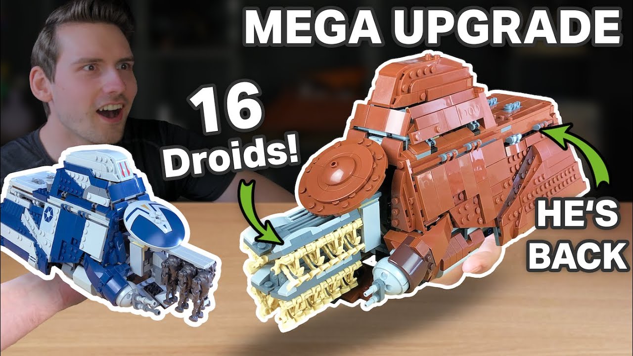 Wie du DEINEN neuen MTT 100x BESSER machst! 😱 Lego Star Wars Separatist MTT (75435) FIX