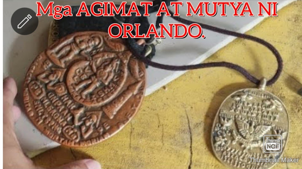 MGA AGIMAT NI BRO ORLANDO(MUTYA )(MEDALYON)(DIGNUM)GRABI MGA ANTIGO.