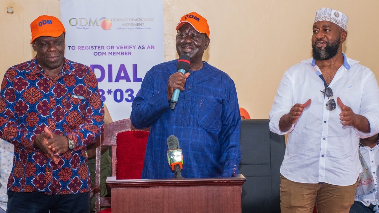 LIVE!! Raila Odinga, Hassan Joho and Oparanya  in Migori County!