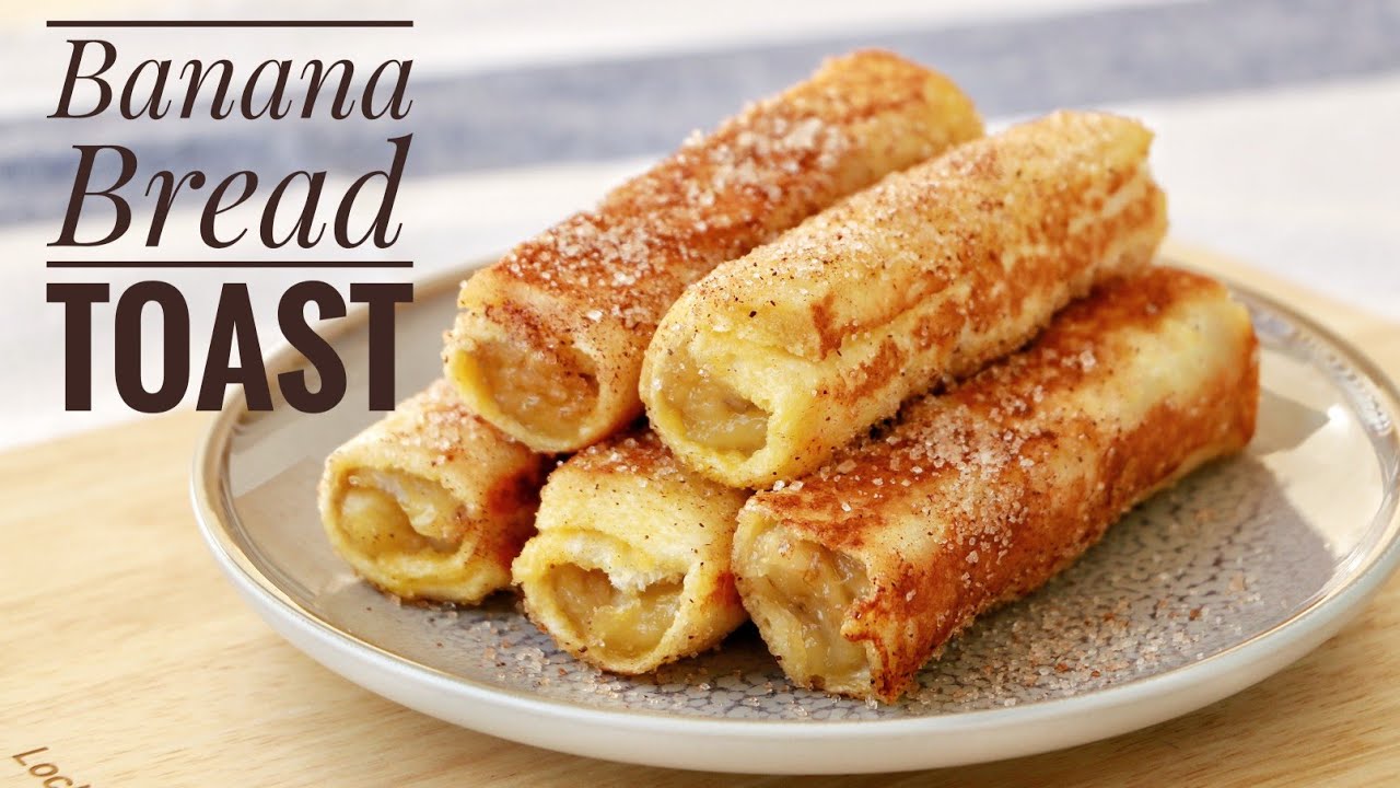 BANANA TOAST | Banana Bread Toast | Breakfast Ideas Filipino