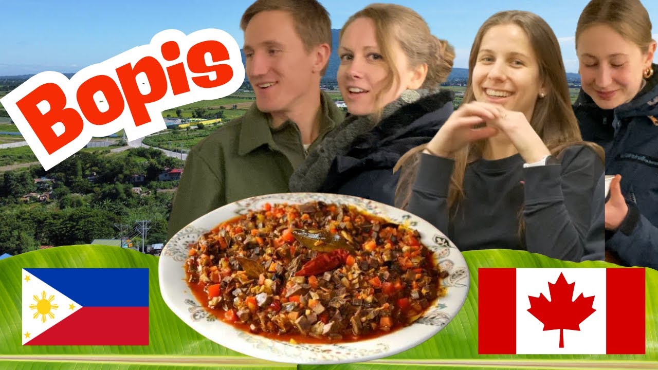 Canadians Try Filipino BOPIS for the FIRST TIME (Minced Pork Lung and Heart!)