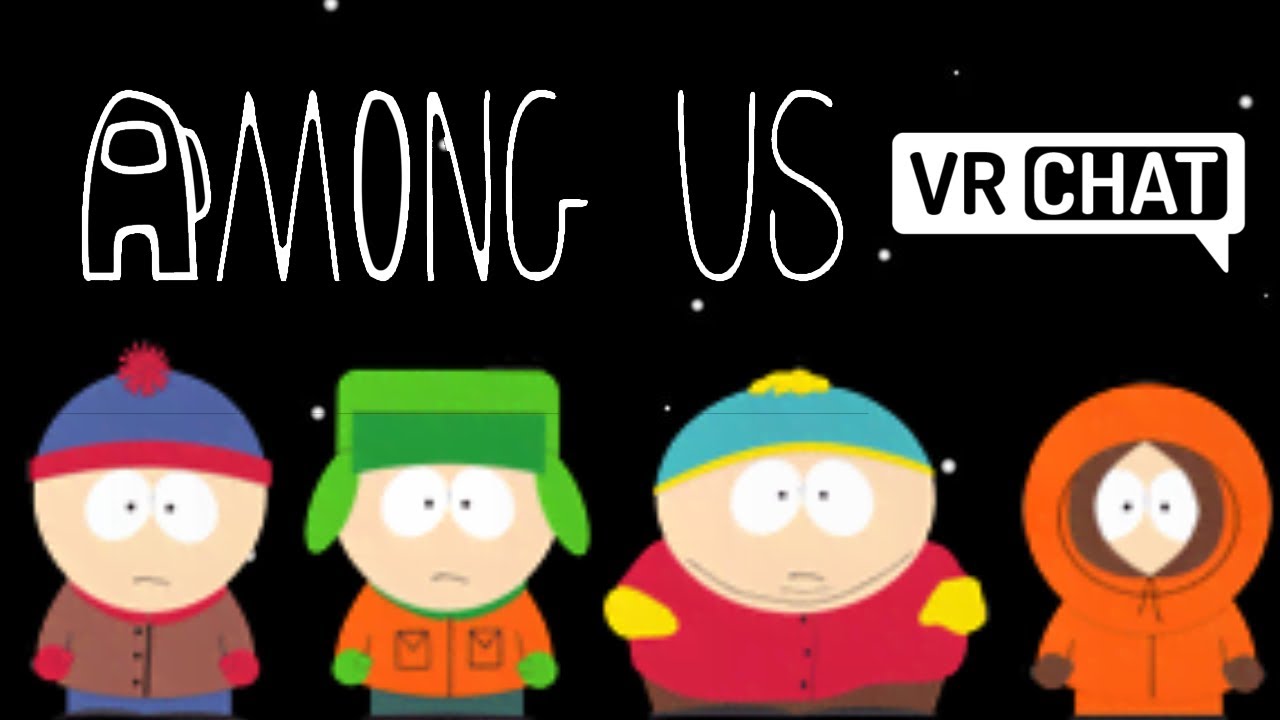 South Park Characters Play Among Us In VRChat