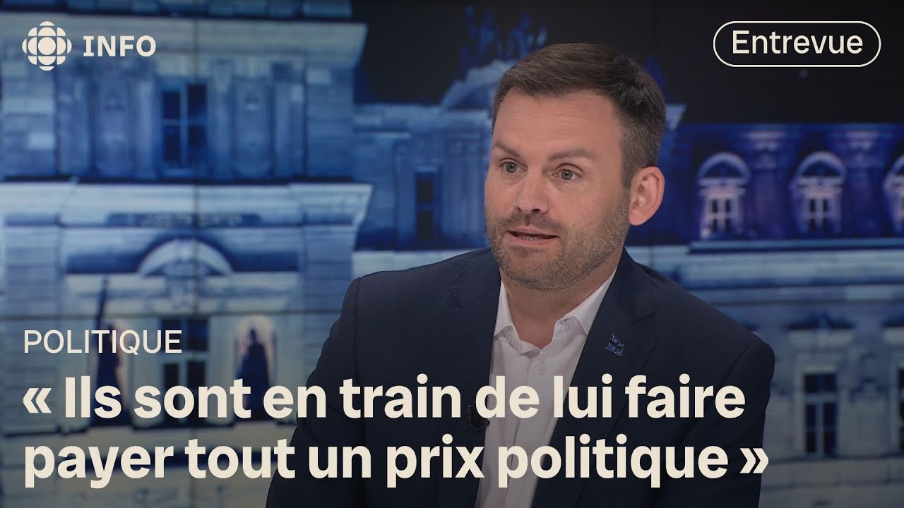 Le chef du Parti québécois défend son candidat dans Arthabaska | 24•60
