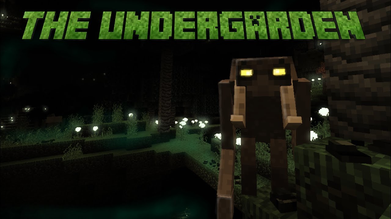THE UNDERGARDEN - ЖУТКИЙ ПОДЗЕМНЫЙ МИР | ОБЗОР МОДОВ НА МАЙНКРАФТ