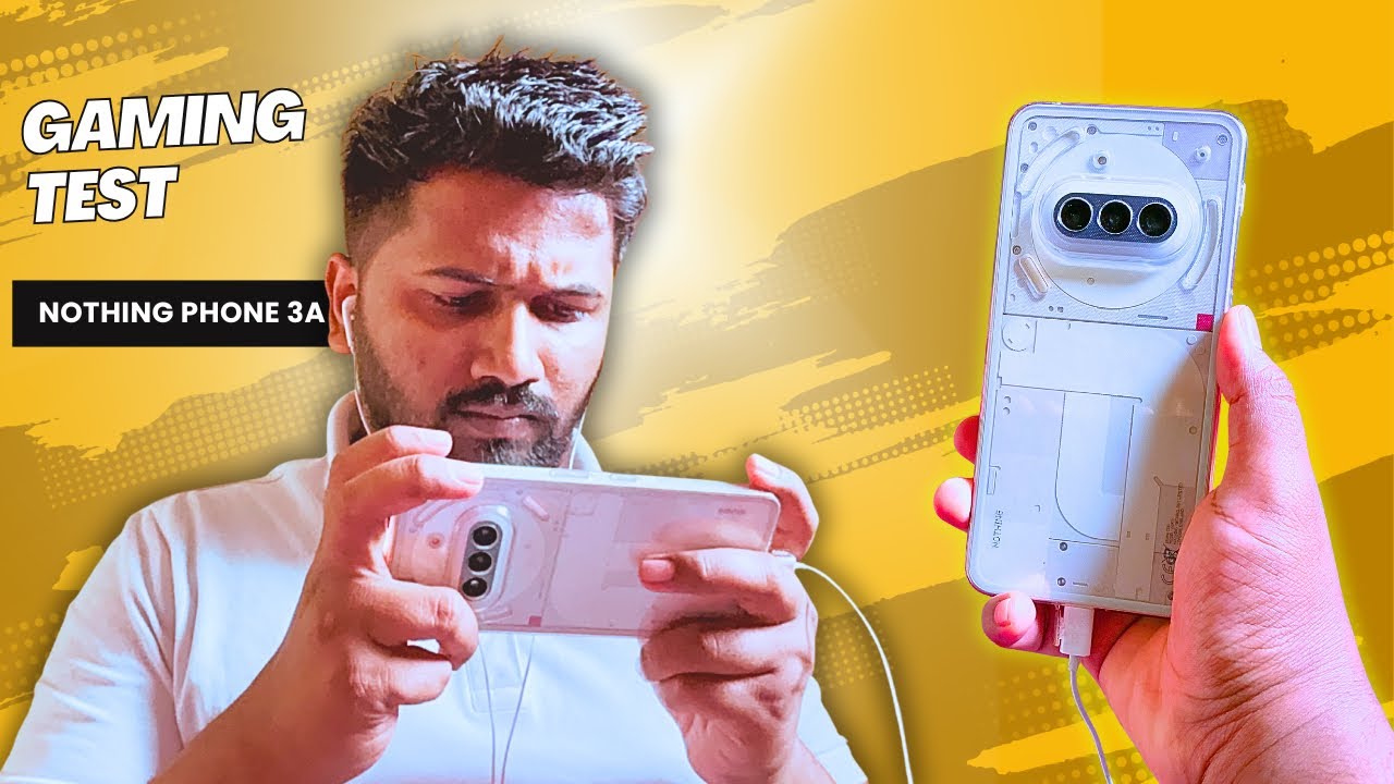 Nothing phone 3A gaming test - #bgmi 