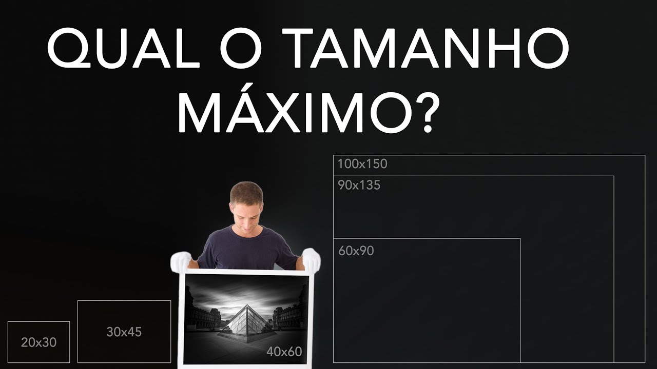 Qual o maior tamanho para impressão de fotografia ?