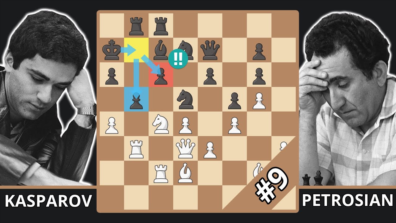 Petrosian's King March Staggers Kasparov - Best Of The 1980s - Kasparov vs. Petrosian, 1981