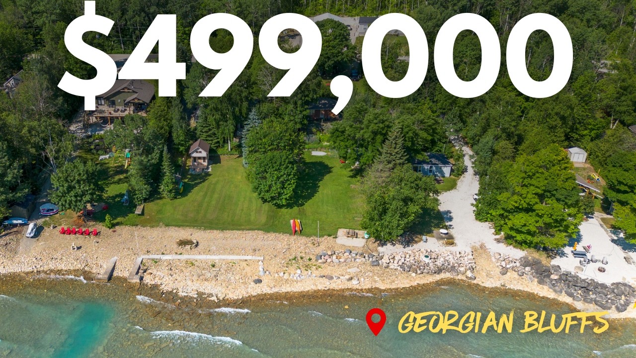 Tour This Serene Georgian Bay Waterfront Property