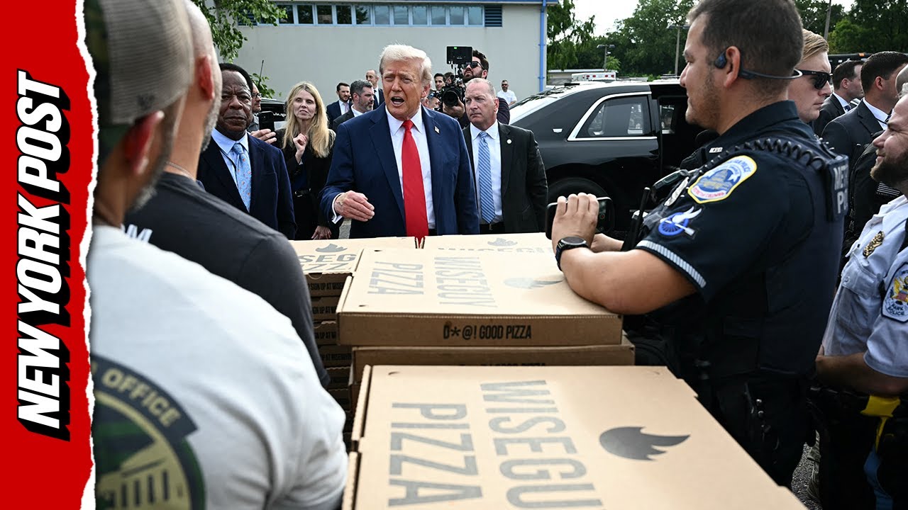 Trump Feeds DC Law Enforcement Amid Crime Crackdown