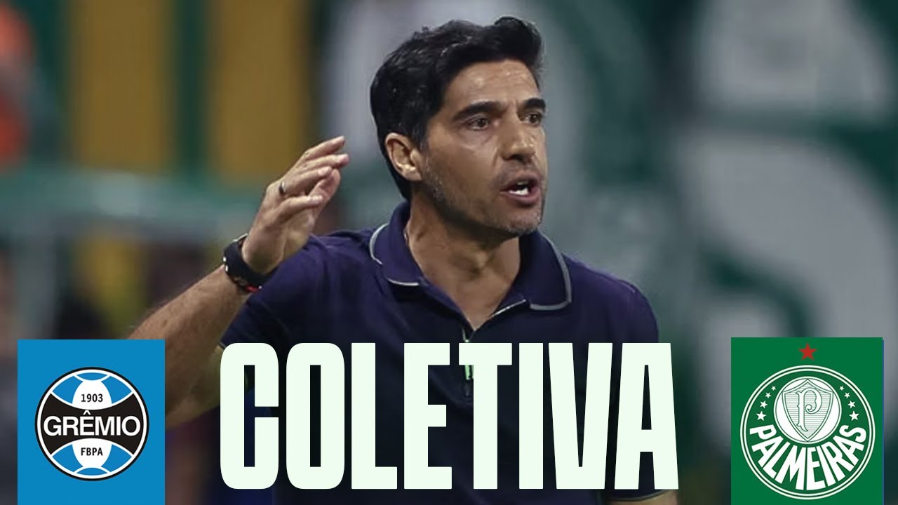 COLETIVA ABEL FERREIRA | GR&Ecirc;MIO X PALMEIRAS | BRASILEIRO 2025