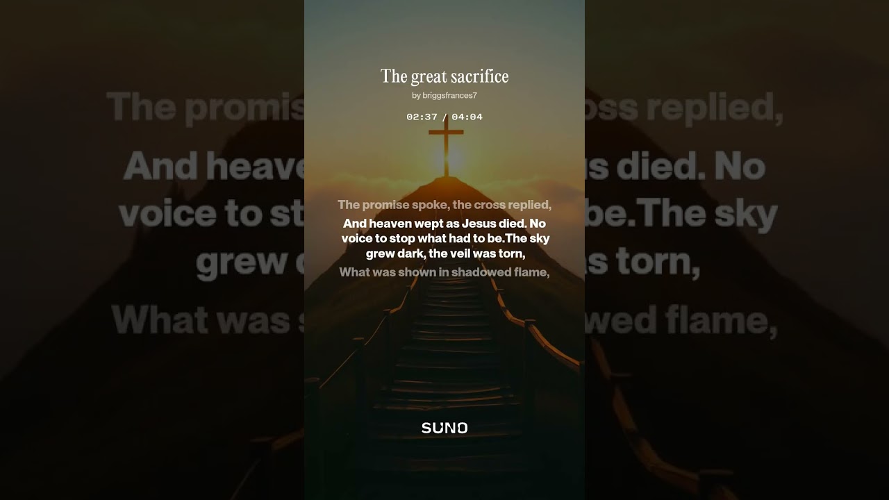 The great sacrifice