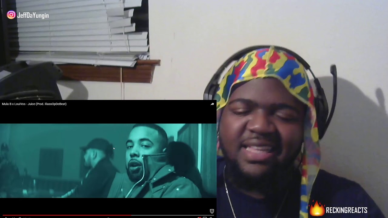 AMERICAN FIRST REACTION TO DUTCH RAP - Mula B x LouiVos - Juice #DutchDrill