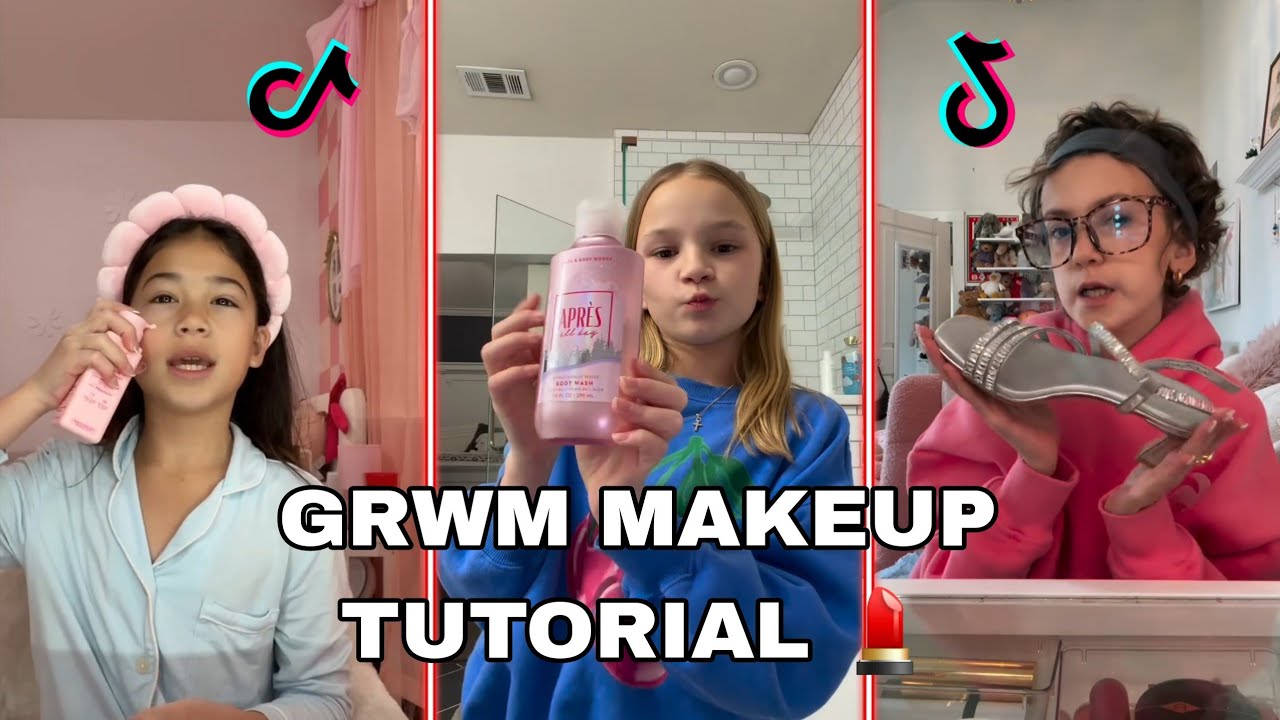 Sephora Kids GRWM TikTok Compilation 💄😂 | Cute & Viral Makeup Moments