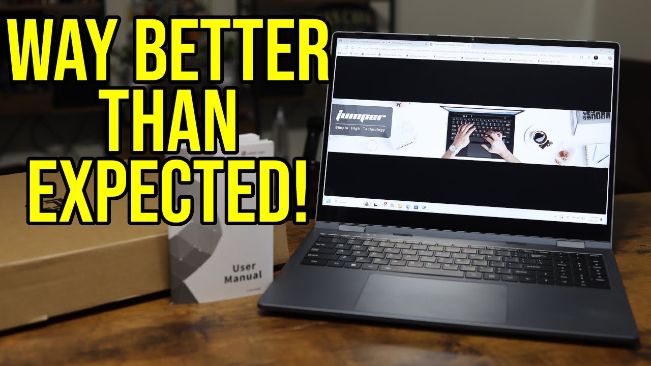 This 16in 2 in 1 Laptop Is WAY Better Than Expected! Jumper J1 Review