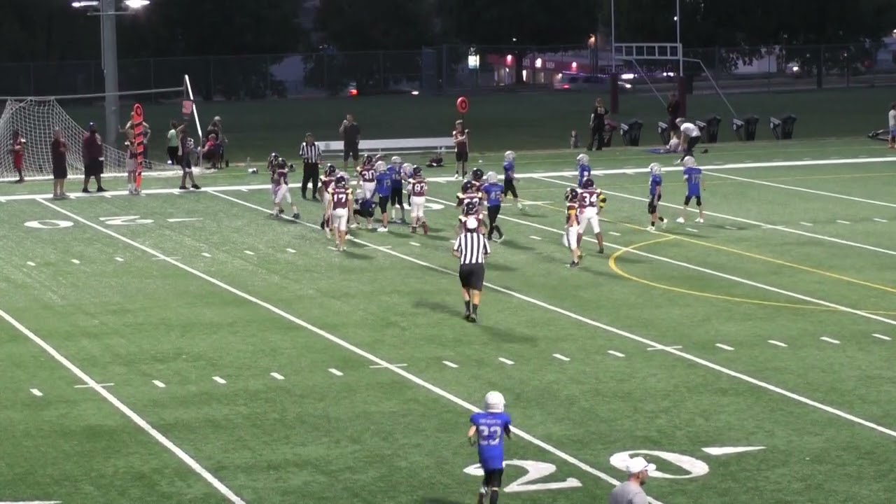 PLYAA Scrimmage vs. Jr. Mustangs 2nd half 