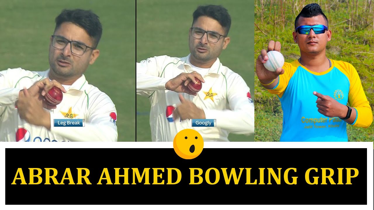 How Abrar Ahmed Bowls All Variations in Only One Grip?