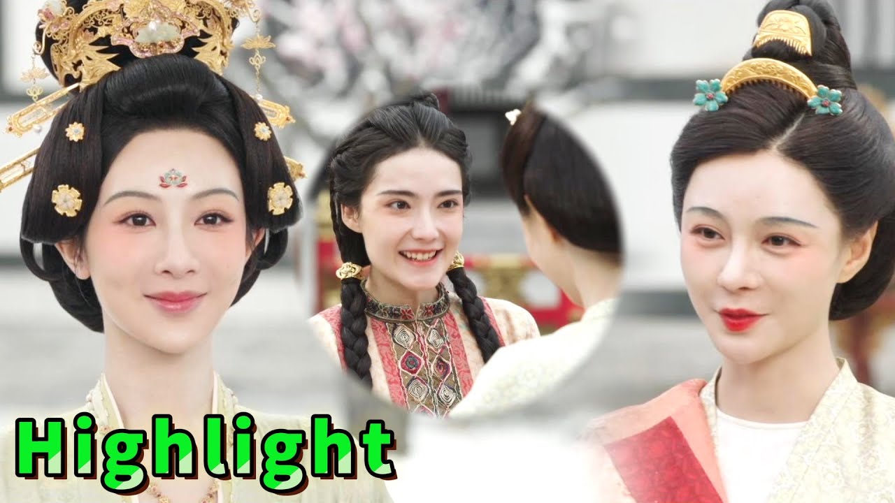 【錦繡芳華】皇帝，我磕到你老婆和別國公主的 CP 啦，她們也太配了！🌺 #古裝愛情 #ChineseDrama #國色芳華 #FlourishedPeony #yangzi #lixian