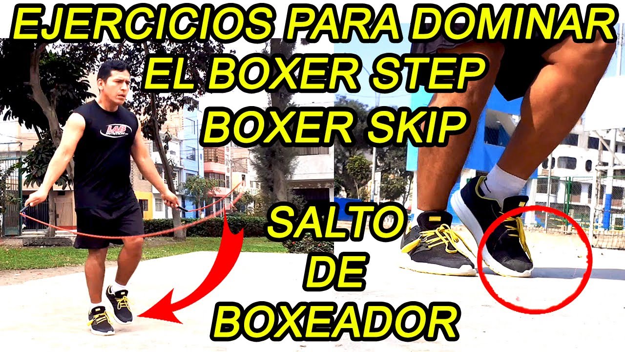 SALTA LA CUERDA COMO BOXEADOR, DOMINA EL BOXER STEP SUPER FACIL Y RAPIDO