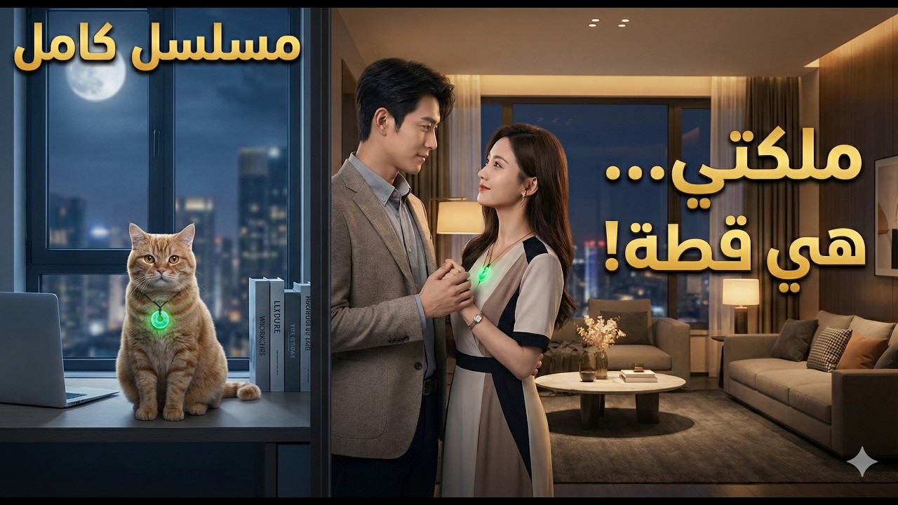 قطته السمينة تتحول إلى 