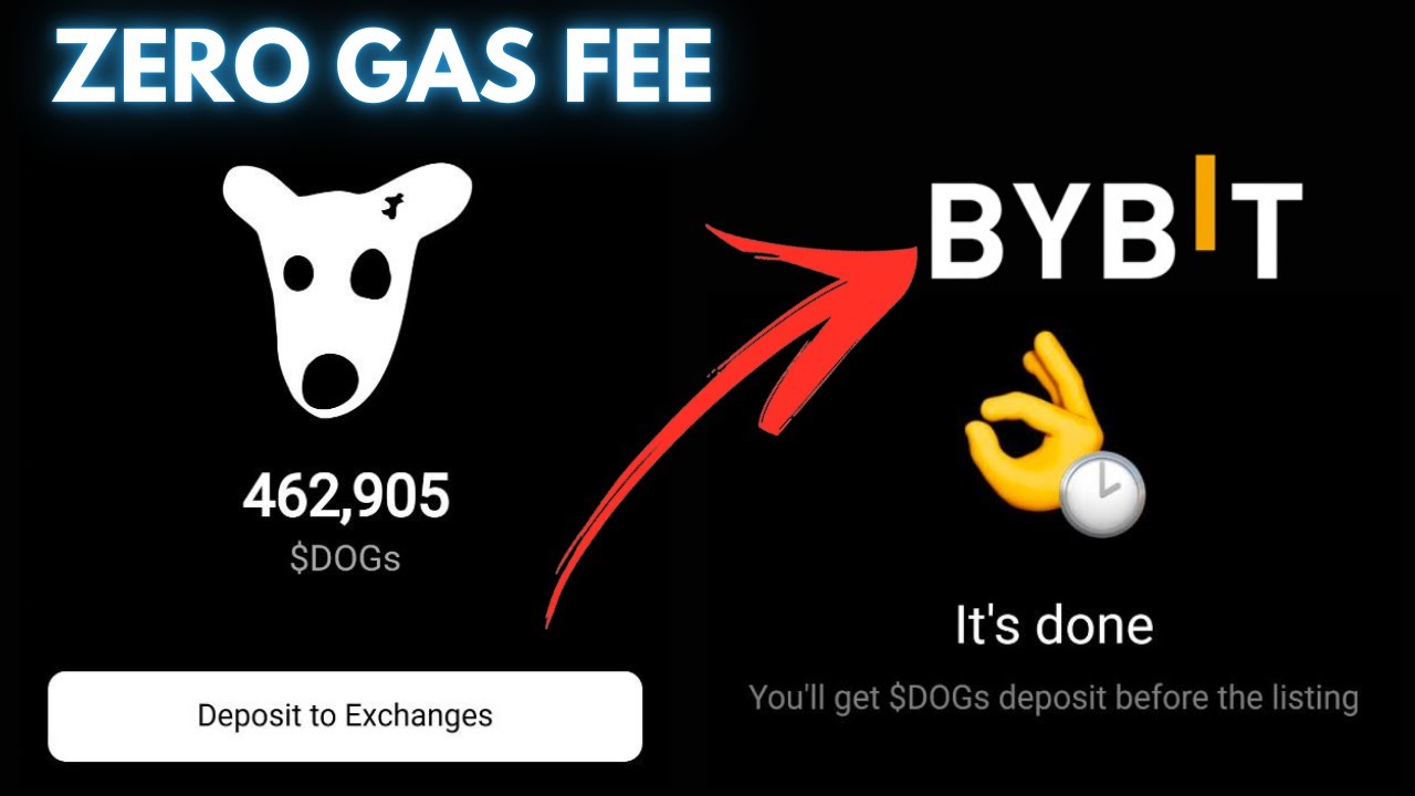 How to Withdraw Dogs Coin Airdrop to Bybit with No Gas Fee