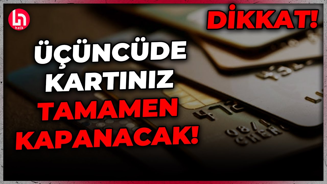 Kredi kartı kullanıcıları dikkat! 3 ay peş peşe yaparsanız kartınız kapanıyor!
